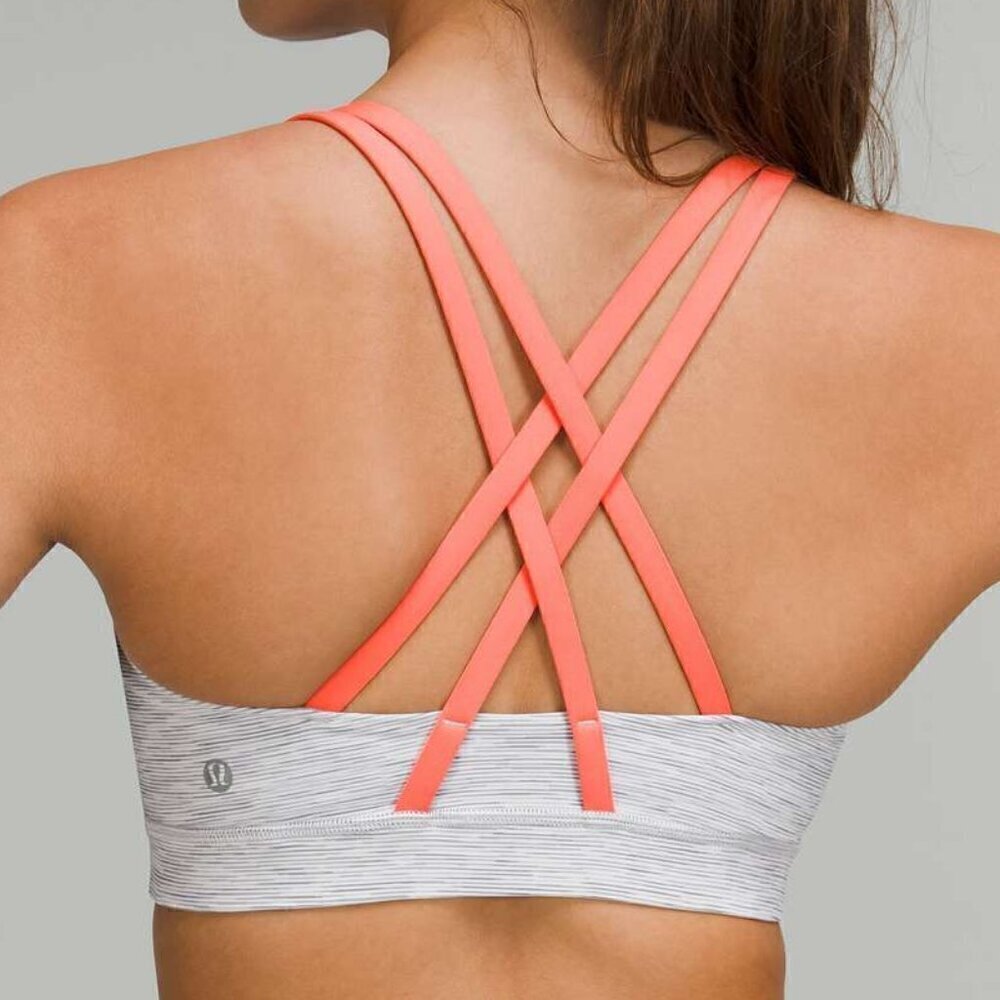 NWT Lululemon Energy Bra *Medium Support, B–D Cups - 4 Wee Are From Space Nimbus